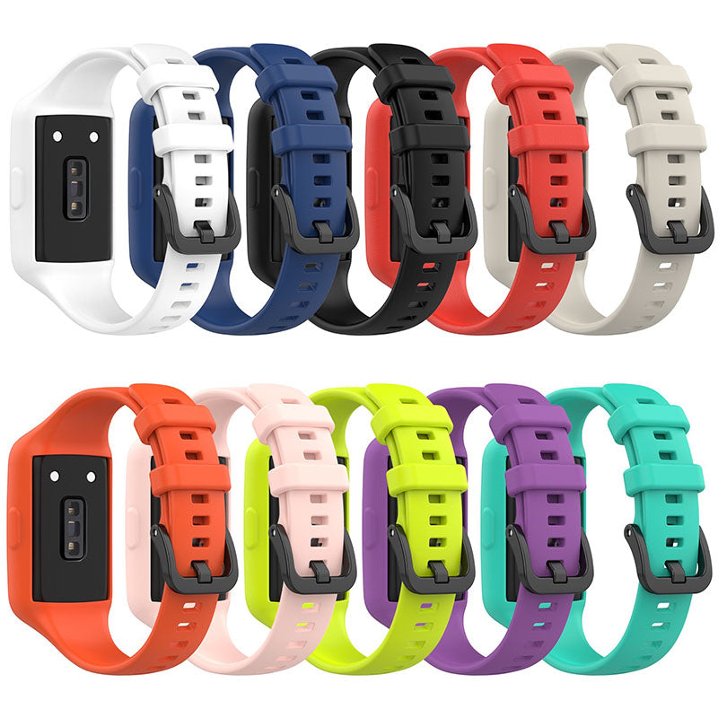 Replacement One-piece Smart Watch Strap Case Silicone Wrist Band for Honor Band 6 Huawei Band 6 Huawei Band 6 pro Replacement One-piece Smart Watch Strap Case Silicone Wrist Band for Honor Band 6 Huawei Band 6 Huawei Band 6 pro